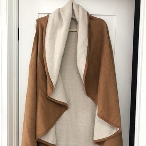 Anthropologie Shawl Vest (reversible)